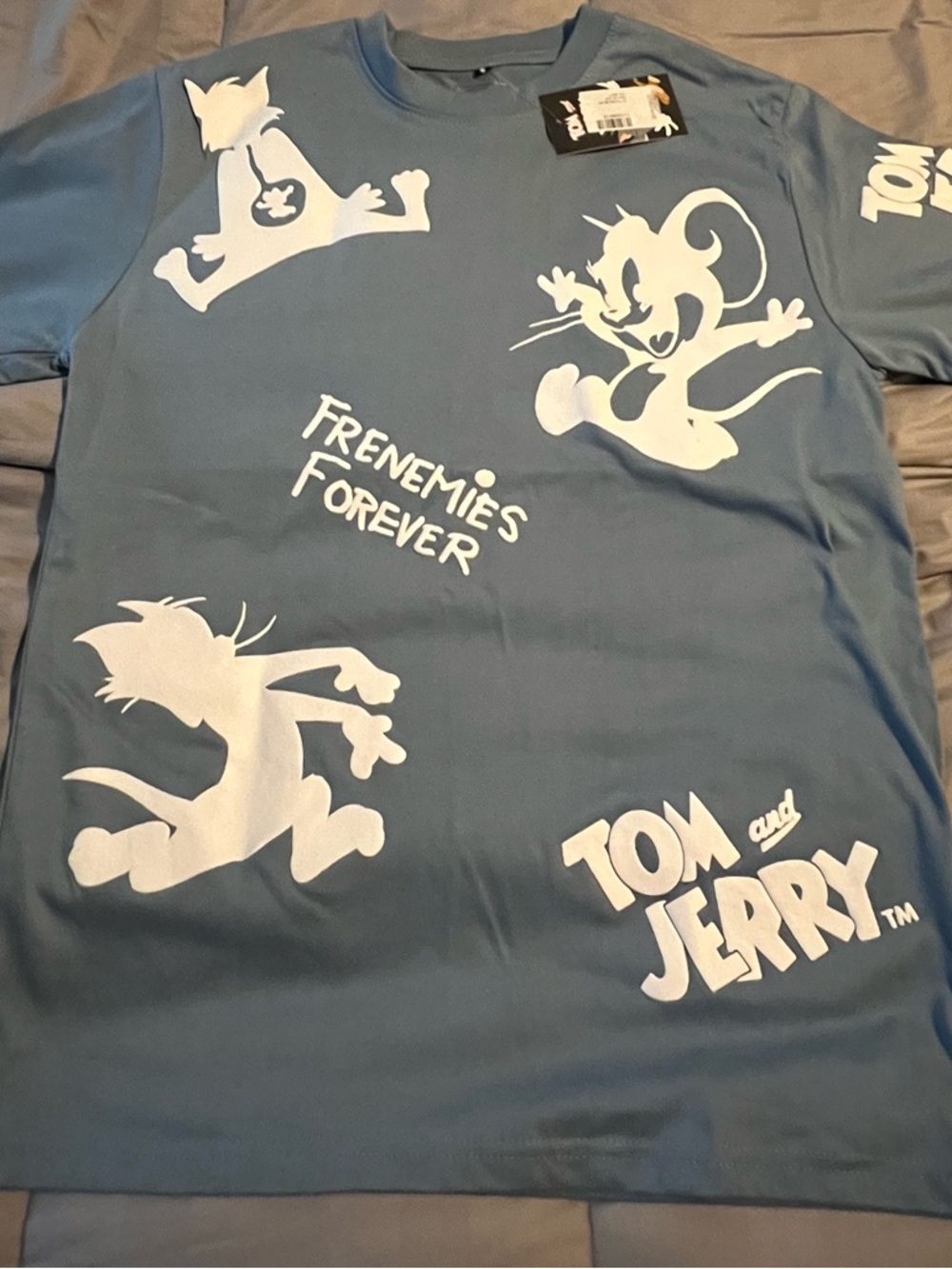 Rare Tom & Jerry Men’s Southpole Graphic 3d T-Shirt  Size:Small- New!